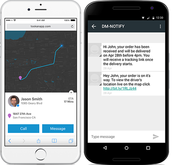 Real-Time Tracking-customer-link