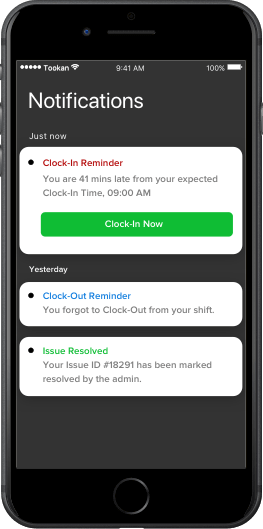 Attendance Employee time clock
