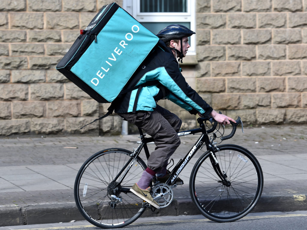 Deliveroo delivery