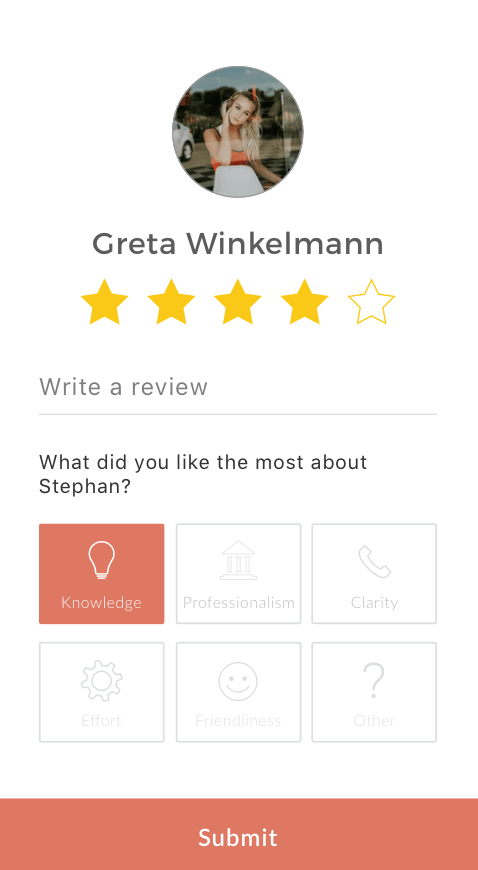 Ratings & Reviews