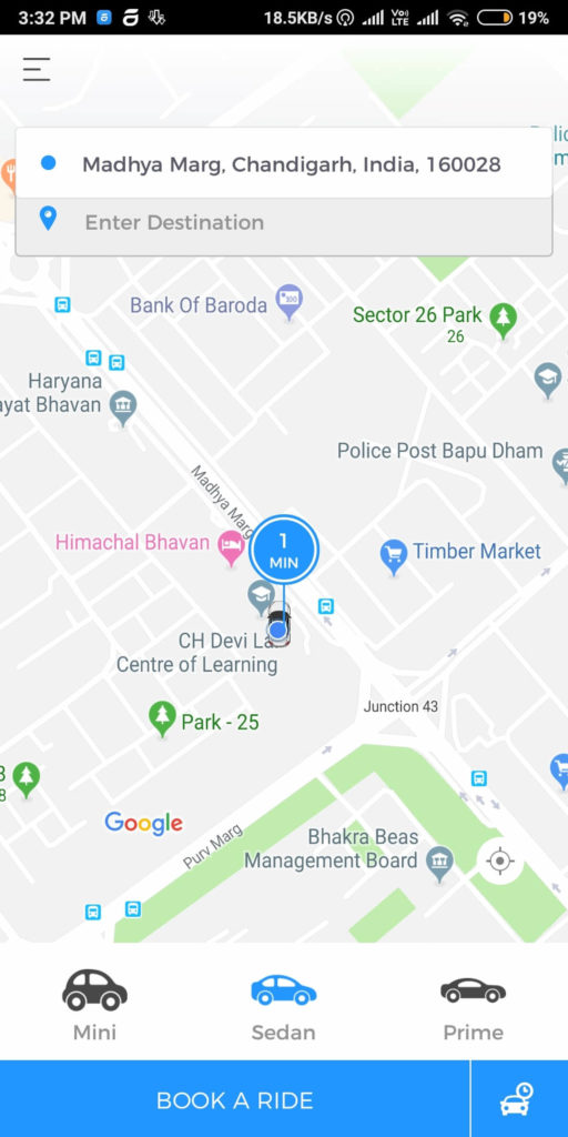 Customer Tookan Taxi