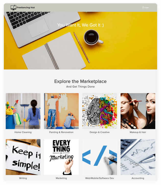 Create Online Marketplace