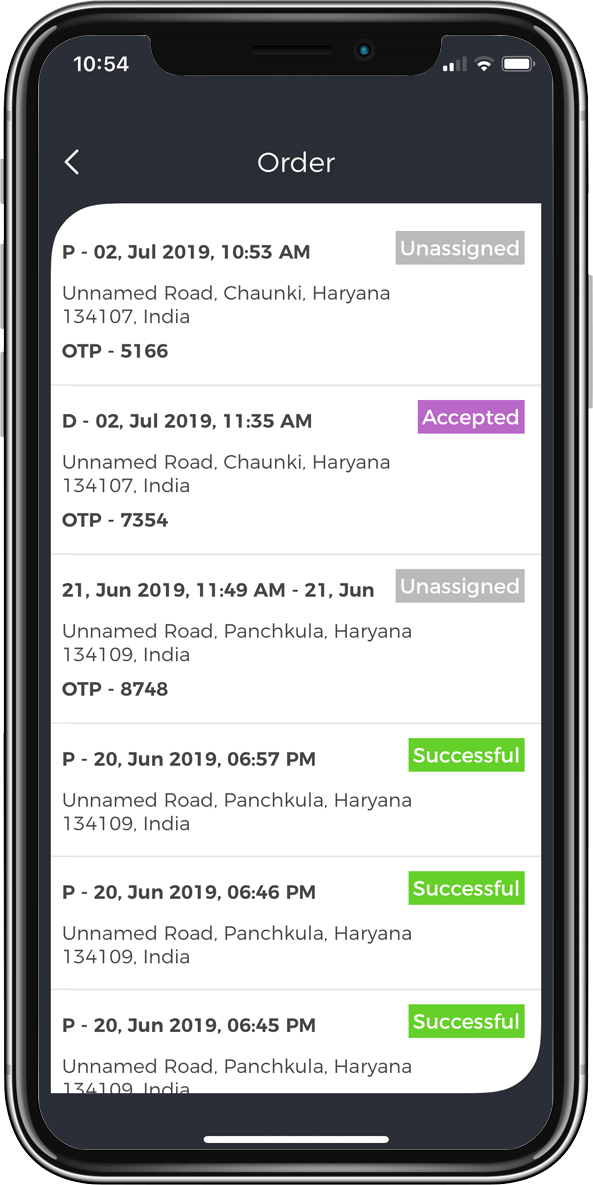 pick up and delivery scheduling software
