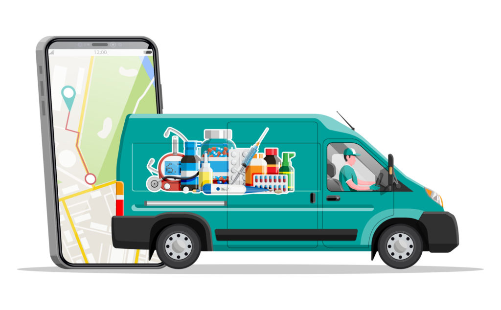 On-demand Healthcare Delivery App