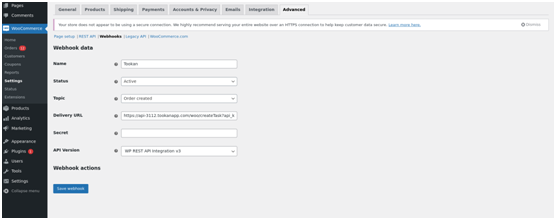 Save Webhook