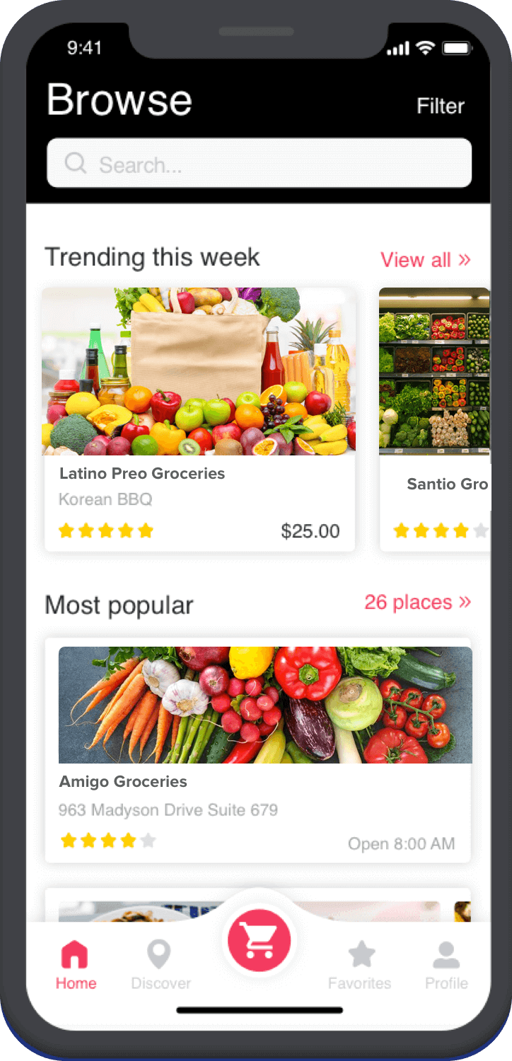 15 Minute Grocery Delivery