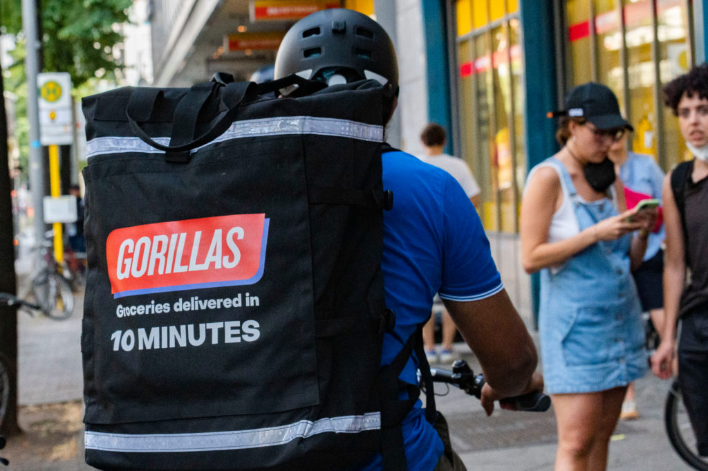 Gorillas delivery